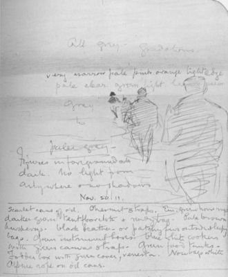 Leading Ponies On The Barrier&mdash;E. A. Wilson, del.