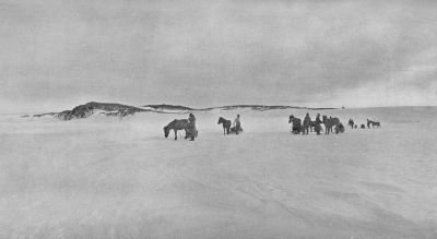 The Mule Party Leaves Cape Evans&mdash;October 29, 1912