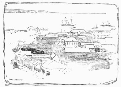 A glimpse of Sandy Point (Punta Arenas) in the Strait
of Magellan.